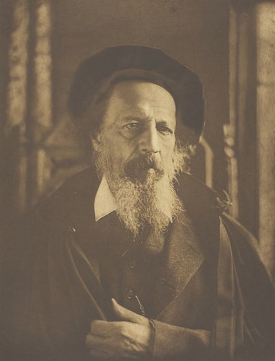 Alfred, Lord Tennyson, 1888, gedruckt ca. 1893 von Henry Herschel Hay Cameron