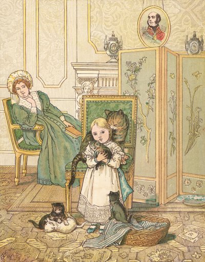 Die Prinzessin und ihre Kätzchen von Henry Hetherington Emmerson