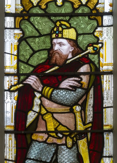Cambridge, Trinity College, Heaton Butler & Bayne, Henry Holiday, Carolus, 1870, CA von Henry Holiday