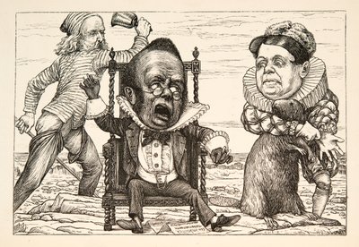 So groß war seine Angst, dass seine Weste weiß wurde, veröffentlicht 1876 von Henry Holiday