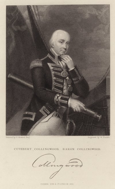Porträt von Cuthbert Collingwood von Henry Howard