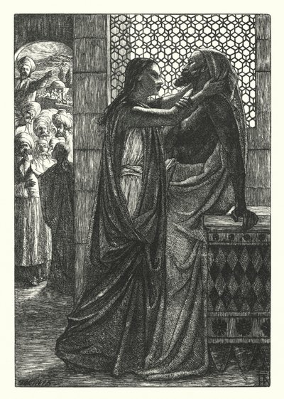 Der Tote von Bethanien (Gravur) von Henry Hugh Armstead