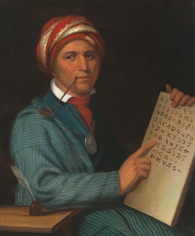 Sequoyah (ca. 1770-1843), um 1830 von Henry Inman