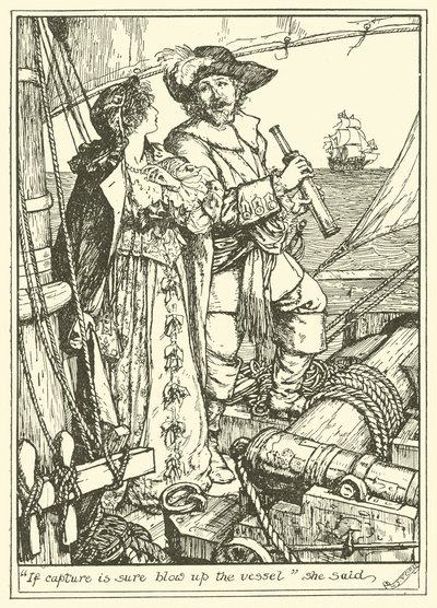 "Wenn die Gefangennahme sicher ist, sprengen Sie das Schiff in die Luft", sagte sie von Henry Justice Ford