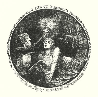 Illustration für Die Pilgerreise von John Bunyan von Henry Justice Ford