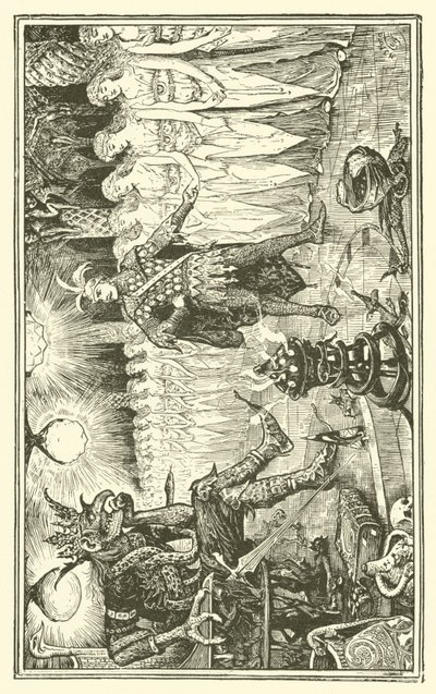 König Kojata (Gravur) von Henry Justice Ford