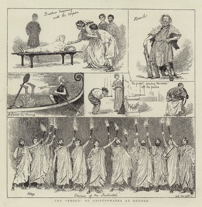 Die Frösche des Aristophanes in Oxford von Henry Marriott Paget