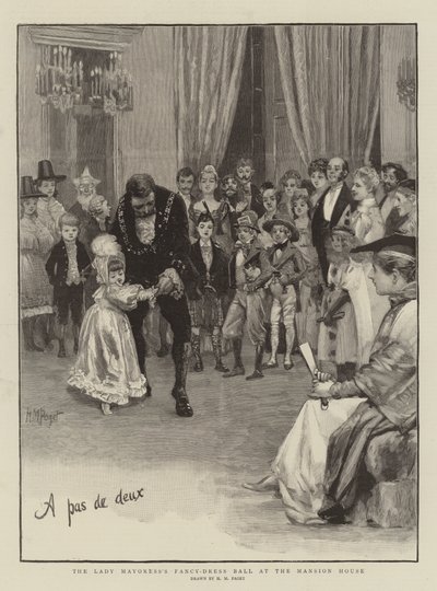 Der Maskenball der Lady Mayoress im Mansion House von Henry Marriott Paget