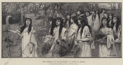 Das Sammeln der Mistel von Henry Meynell Rheam