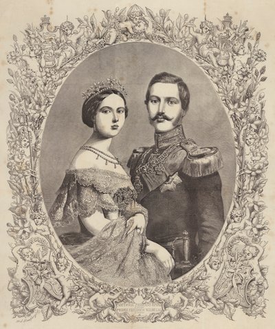 Victoria, Kronprinzessin von England, Prinz Friedrich Wilhelm von Preußen von Henry Noel Humphreys
