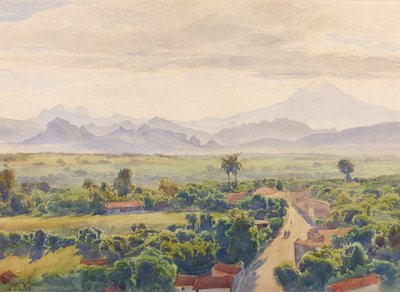 Blick auf Cuernavaca von Henry Otto Wix