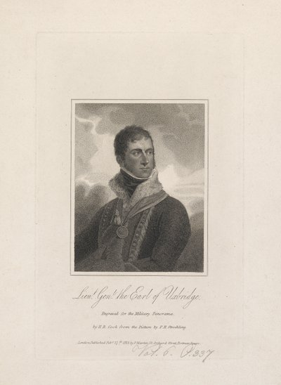 Generalleutnant Henry Paget, der Earl of Uxbridge von Henry R. Cook