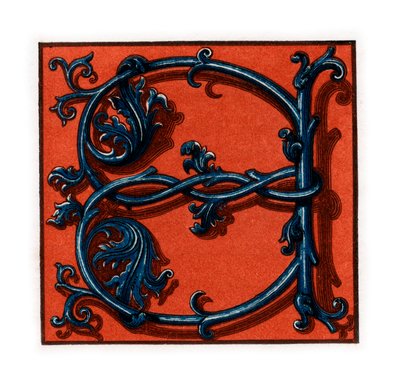 Initialbuchstabe A, spätes 15. - frühes 16. Jahrhundert von Henry Shaw