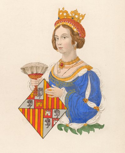 Königin Johanna von Kastilien von Henry Shaw