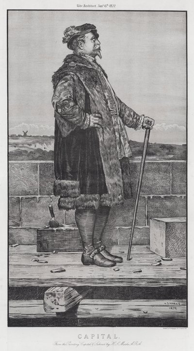 Kapital von Henry Stacey (after) Marks