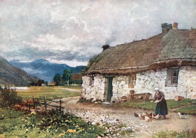 Ein Croft in der Nähe von Loch Etive, Argyllshire von Henry Sutton Palmer