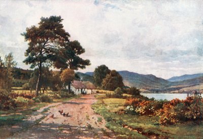 Ein Croft in der Nähe von Taynuilt, Loch Etive, Argyllshire von Henry Sutton Palmer