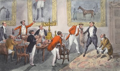 Blut und der Bulldogge von Henry Thomas (after) Alken