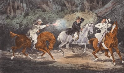 "Halt und liefere" von Henry Thomas (after) Alken