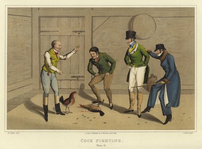 Hahnenkampf von Henry Thomas Alken