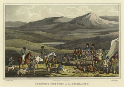 Sporttreffen in den Highlands von Henry Thomas Alken