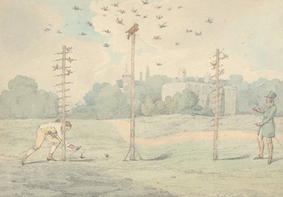 "Die Nationalen Sportarten Großbritanniens," 1821: Eulerei von Henry Thomas Alken