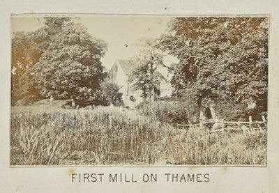 Erste Mühle an der Themse von Henry W. Taunt