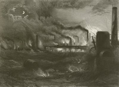 Das Schwarze Land, in der Nähe von Bilston von Henry Warren