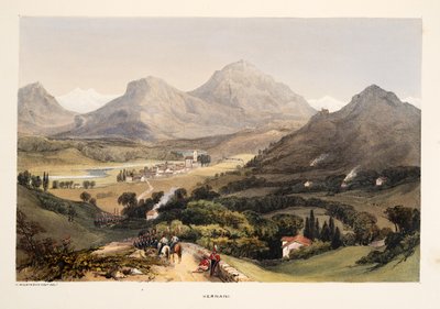 Hernani, aus Skizzen der Landschaft in den baskischen Provinzen Spaniens, mit einer Auswahl nationaler Musik, veröffentlicht 1838 von Henry Wilkinson