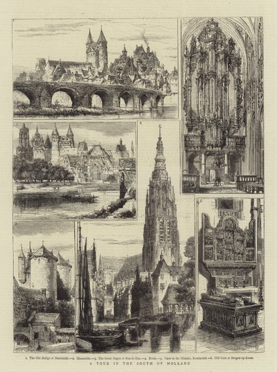 Eine Tour im Süden von Holland von Henry William Brewer