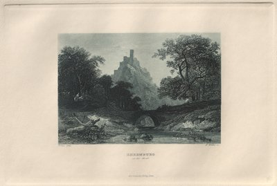 Das Malerische und Romantische Rheinland: Ehrenburg an der Mosel, 1928 von Henry Winkles