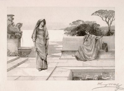 Horace und Lydia von Henry Wolf