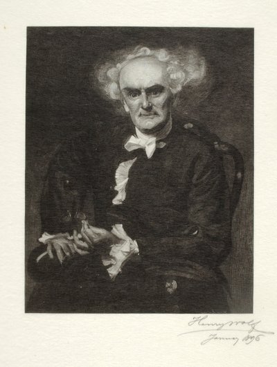 Joseph Jefferson als "Dr. Pangloss" von Henry Wolf