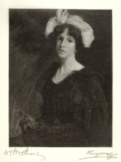 Porträt von Mrs. C-- von Henry Wolf