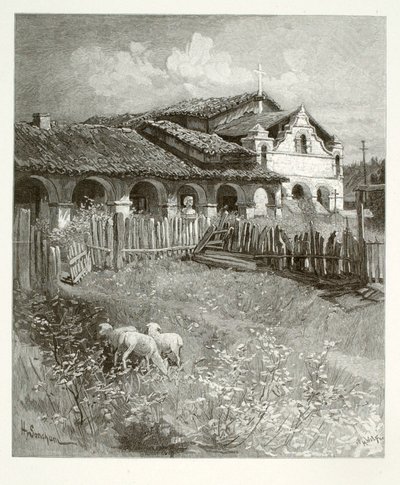 San Antonio Mission von Henry Wolf