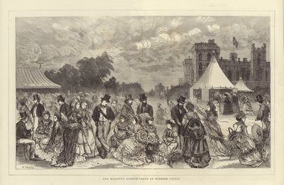 Gartenparty Ihrer Majestät im Windsor Castle von Henry Woods