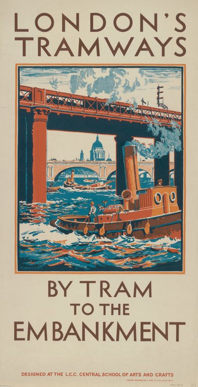 Mit der Straßenbahn zum Kai von Herbert Kerr Rooke