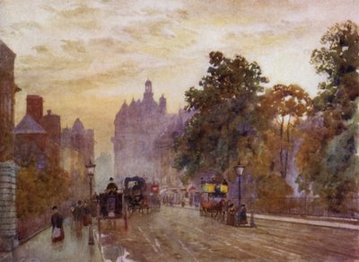 Westwärts von Hyde Park Corner von Herbert Menzies (after) Marshall