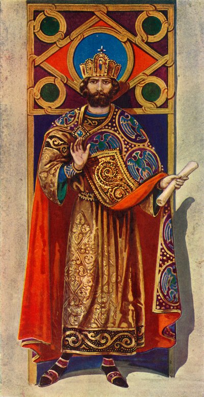 Ein byzantinischer Kaiser des achten und neunten Jahrhunderts, n. Chr., 1924 von Herbert Norris