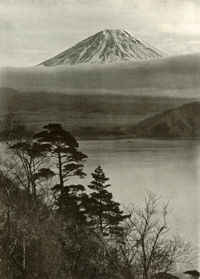 Fuji von Nakano-Kura-Toge von Herbert Ponting