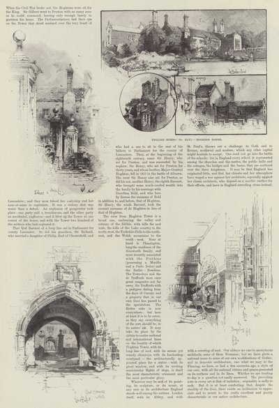 Hoghton Tower von Herbert Railton