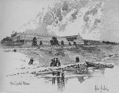 Der Kristallpalast im Hyde Park, London, 1851, 1891 von Herbert Railton