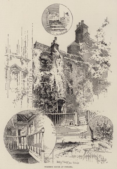 Turners Haus in Chelsea von Herbert Railton