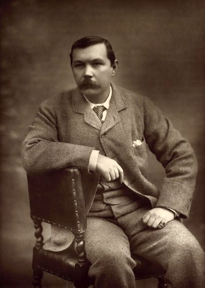 Porträt von Sir Arthur Conan Doyle 1859-1930, 1893 von Herbert Rose Barraud