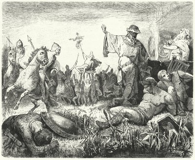 Parther feiern einen Sieg von Hermann Vogel