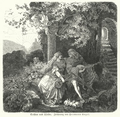 Tristan und Isolde von Hermann Vogel