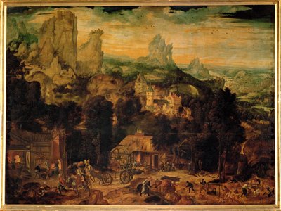 Kupfermine von Herri met de (c.1510-p.1550) Bles