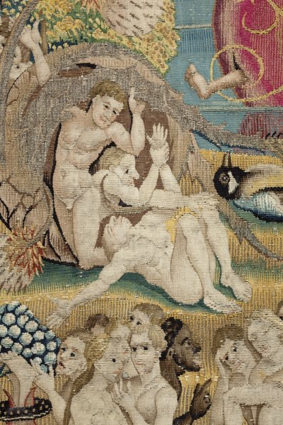 Der Garten der Lüste, um 1560 (Wandteppich) von Hieronymus (after) Bosch