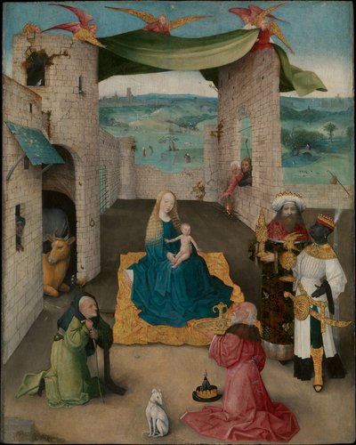 Die Anbetung der Könige von Hieronymus Bosch