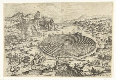 Das kretische Labyrinth von Hieronymus Cock